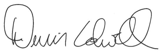 Denis Colwell's Signature